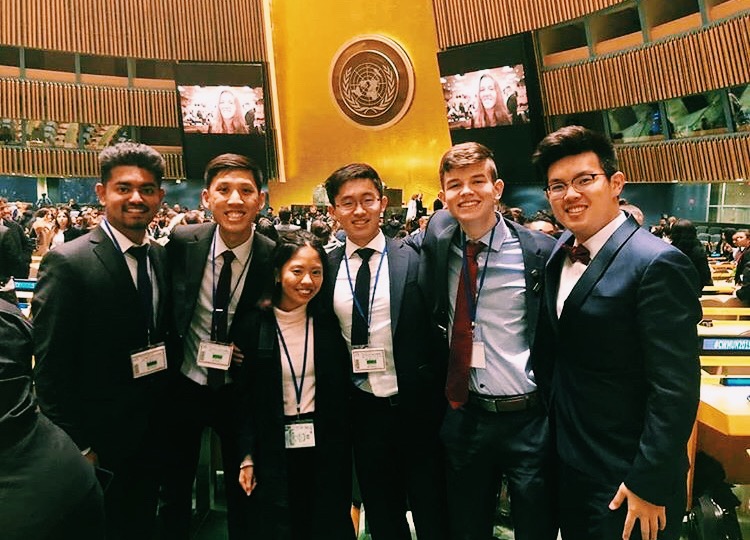 Participating in CWMUN at the UN Headquarters in New York